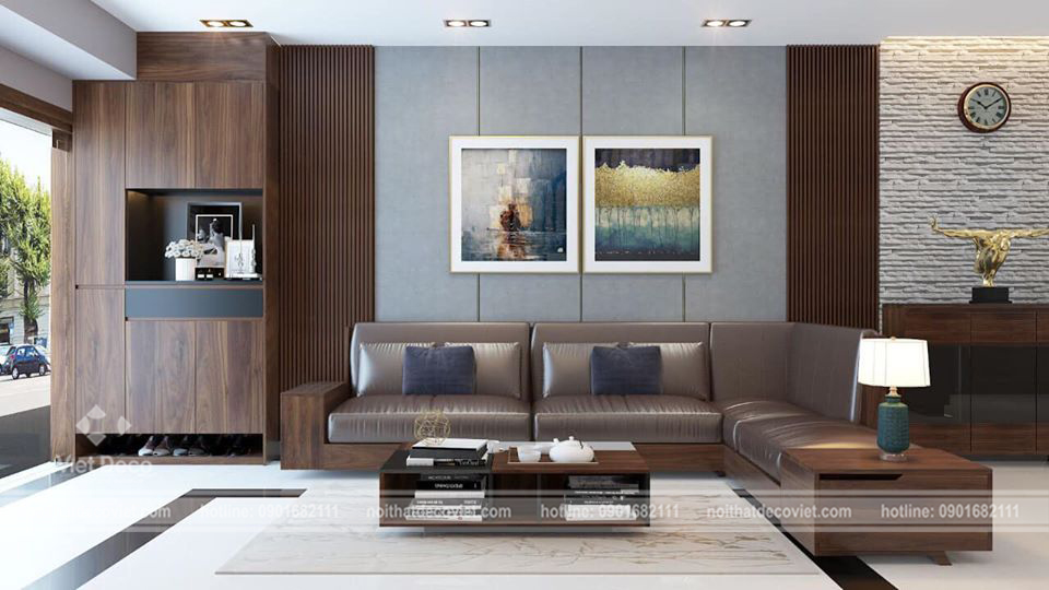 Những mẫu thiết kế nội thất nhà phố của Decor Việt luôn tuân theo quy tắc thiết kế nội thất chuẩn. 